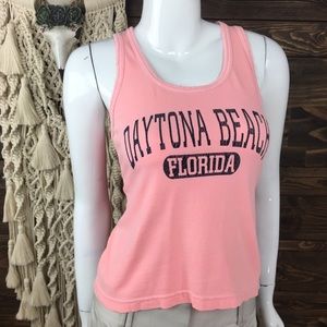 Daytona Beach‎ | Crackle Graphic Muscle Tee